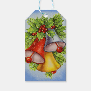 Weihnachten Bell Geschenkanhänger