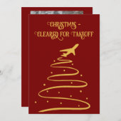 Weihnachten bereit für Startkarte (Vorne/Hinten)