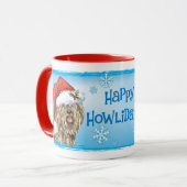 Weihnachten Bergamasco Tasse (Vorderseite Links)
