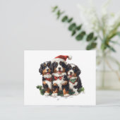 Weihnachten Berner Hunde (Stehend Vorderseite)