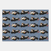 Weihnachten Bernese Mountain Dog  Geschenkpapier Set (Vorderseite 3)