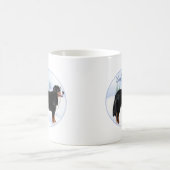 Weihnachten Bernese Mountain Dog Kaffeetasse (Mittel)