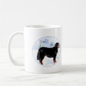 Weihnachten Bernese Mountain Dog Kaffeetasse (Links)