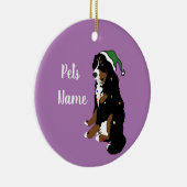 Weihnachten Bernese Mountain Dog Keramik Ornament (Rechts)