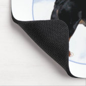 Weihnachten Bernese Mountain Dog Mousepad (Ecke)