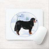 Weihnachten Bernese Mountain Dog Mousepad (Mit Mouse)