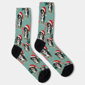 Weihnachten Bernese Mountain Dog Socks Socken (Rechts)