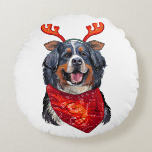 Weihnachten Bernese Mountain Dog Throw Kissen