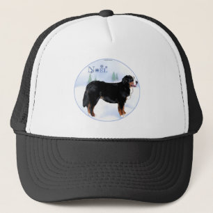 Weihnachten Bernese Mountain Dog Truckerkappe