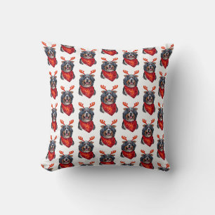 Weihnachten Bernese Mountain Dog Wrapping Paper Kissen