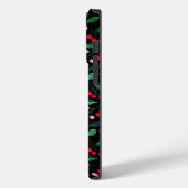 Weihnachten Berry Delight nahtloses Muster Case-Mate iPhone Hülle (Rückseite / Links)