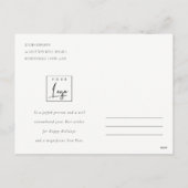 Weihnachten - Berry Poinsettia Corporate Logo (Rückseite)