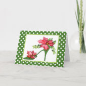 Weihnachten beschuht Gruß-Karte (Vorderseite)