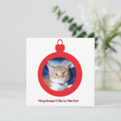 Weihnachten, beste Katzenmutter überhaupt, Flachka (Stehend Vorderseite)