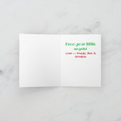 Weihnachten Beste Mama für Haustiere jemals Niedli Karte (Innenseite)