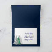 Weihnachten - Bester Freund - Nachtschnee und Schn (Innenseite)