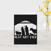 Weihnachten Bestes Geschenk Weihnachten Weihnachte Karte (Gelbe Blume)