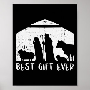 Weihnachten Bestes Geschenk Weihnachten Weihnachte Poster