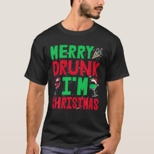 Weihnachten Betrunken bin ich Weihnachten Weihnach T-Shirt