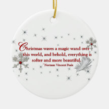 Weihnachten bewegt einen magischen Stab