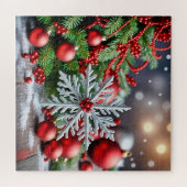 Weihnachten bezaubernd puzzle (Horizontal)