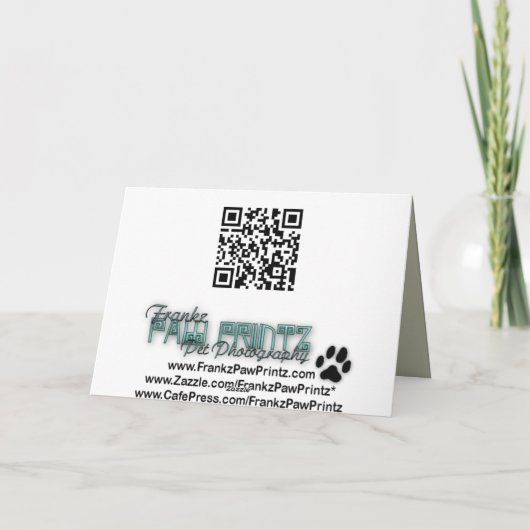 Weihnachten - Bichon Frise - Fassbinder (Rückseite)