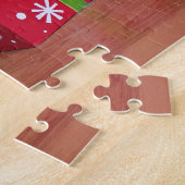 Weihnachten - Bichon Frise - Mia Puzzle (Seite)