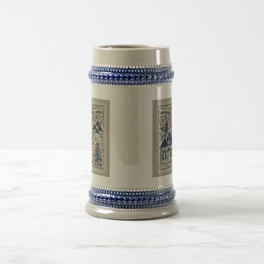 Weihnachten Bierglas (Mittel)