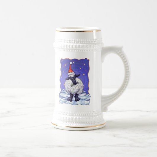 Weihnachten Bierglas (Rechts)