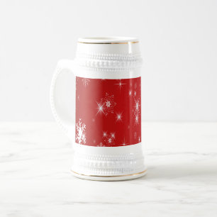 Weihnachten Bierglas