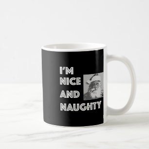 Weihnachten bin ich nett und lustig Weihnachten We Kaffeetasse