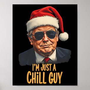 Weihnachten bin ich nur ein Kill-Typ Funny Santa T Poster