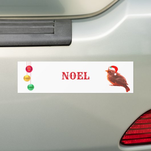 Weihnachten Bird Autoaufkleber (Auf Auto)