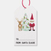 Weihnachten bis Weihnachten und von und zu Weihnac Geschenkanhänger (Vorderseite)