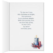 Weihnachten bis zur Liebe Kerzen Kranz (Innen (Rechts))