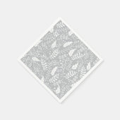 Weihnachten Blühe Weihnachten Art Holly Leaf Print Serviette (Ecke)