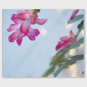 Weihnachten-Blume Geschenkpapier (Flach)