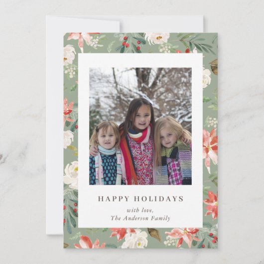 Weihnachten Blumenfreuden Familienfeiertag Foto Sa (Vorderseite)