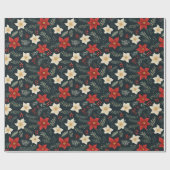 Weihnachten Blumenkohl-Geschenk Wrap Geschenkpapier (Flach)