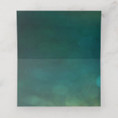 Weihnachten Blumenwasser Hochzeit Platzkarte (Innenseite Aufgefaltet)