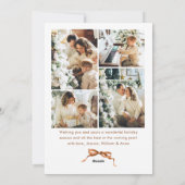 Weihnachten Boho Beige Bow Ribbon 5 Foto (Rückseite)