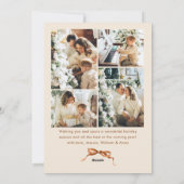 Weihnachten Boho Beige Bow Ribbon 5 Foto (Rückseite)