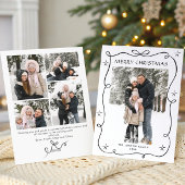 Weihnachten Boho Black Bow Ribbon 5 Foto