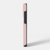 Weihnachten Boho Pink iPhone Hülle (Linke Seite)