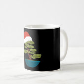 Weihnachten Bonsai Tree Geschenk Kaffeetasse (VorderseiteRechts)