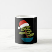Weihnachten Bonsai Tree Geschenk Kaffeetasse (Mittel)