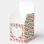 Weihnachten-Boomerangs Geschenkschachtel (Geöffnet)