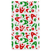 Weihnachten-Boomerangs Kleine Geschenktüte (Rückseite)