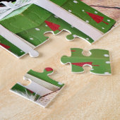 Weihnachten - Border-Collie - Jessup Puzzle (Seite)