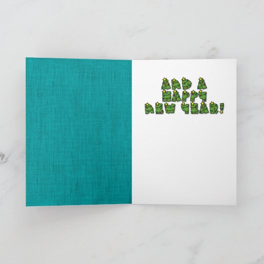 Weihnachten - Border-Collie - Yaeger (Innenseite)